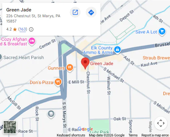 Location, 226 Chestnut St, St Marys, PA 15857